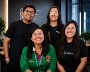 Equipo de Axion Labs en Bolivia