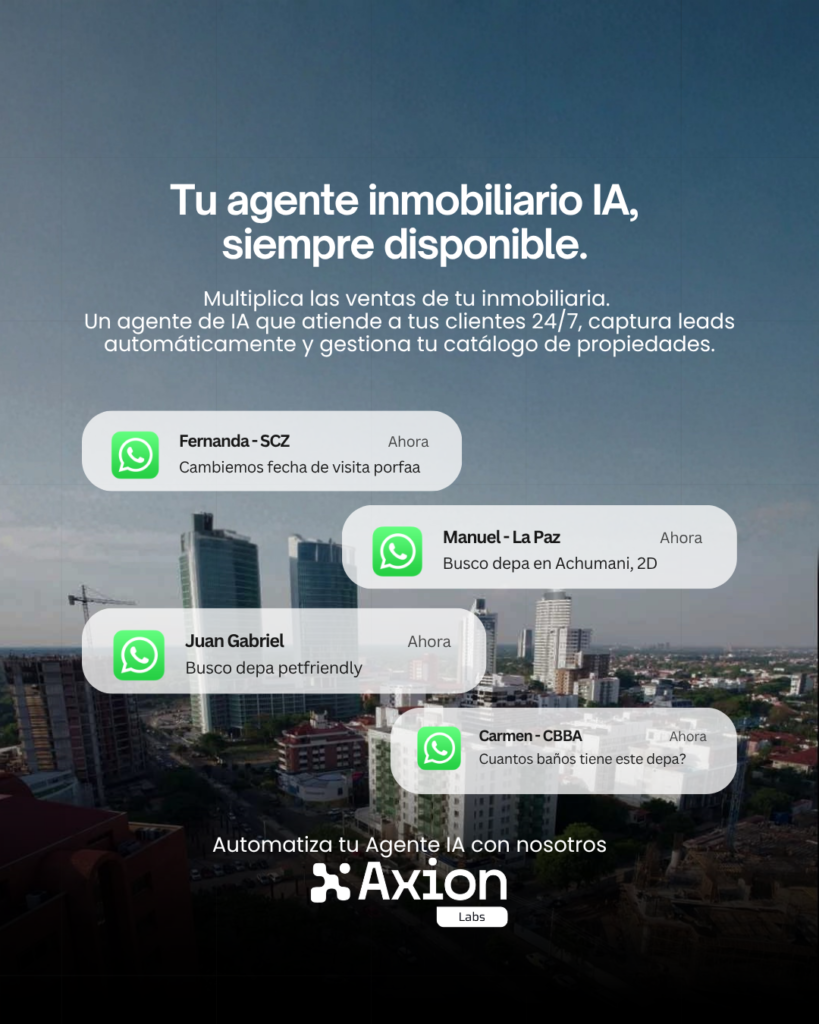 agente inmobiliario ia y chatbot inmobiliario